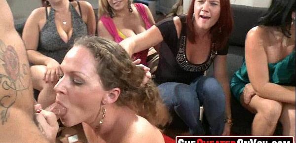  38  Cheating milfs fuck at stripper party 17